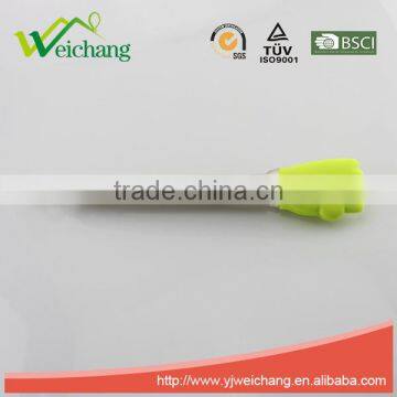 WCJ629 Premium Comfort Stainless Steel Locking Oblong Food Tong With Silicone Heads, Good Grip photo-4