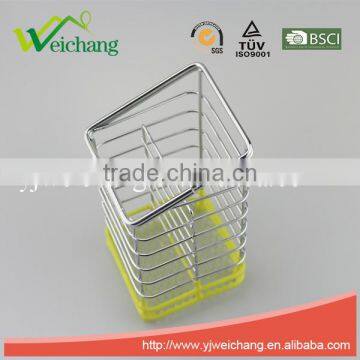 WCJ1041 Hot Sale Stainless Steel Wire Frame Cup and Toothbrush Holder photo-3