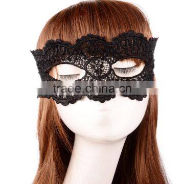 Cheap balck mini party eye lace mask M5109