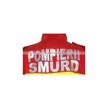 Mens Button Front hi Vis Fire Retardant Workwear Coverall Suit photo-3