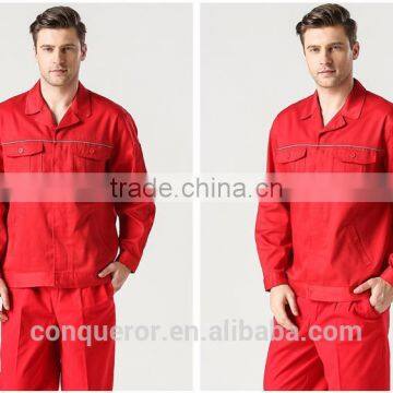 Hot Sale Men's Durable Cotton Construction Workwear Factory Worker Uniform photo-3