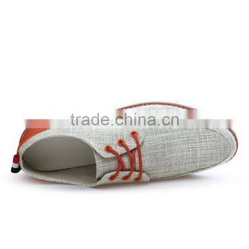 China Brand Fashion Linen Casual Shoes for Men, Adults Casual Canvas Shoes Sample High Quality for Male photo-5