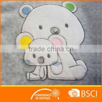 New Fashion Animal Print Plain Grey Long Sleeved Cotton Baby Clothes Romper photo-3