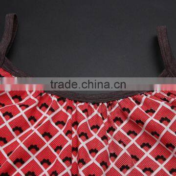 2017 Latest Design Girl Clothing Kids Clothes Wholesale Cotton Jumpsuit Clothing Summer Newborn Printed Baby Romper