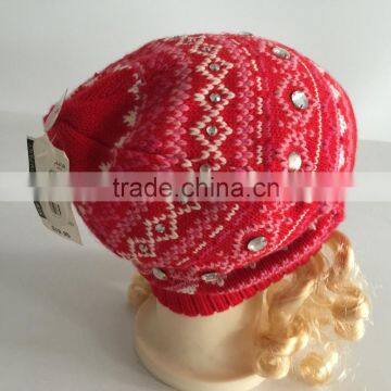 2016 New Fashion Winter Hand Made Knitted Kids Beanie Hats photo-6