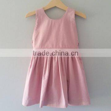 Baby Girl Sleeveless Dress One Piece Cotton Dresses Toddlers Girl Kids Dress photo-2
