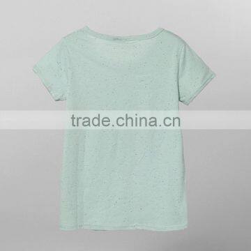 Ladies Cheap Print Tshirt100%bamboo Fiber Tshirt Custom Printed Tshirts photo-2