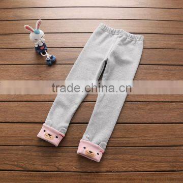 S32847W Kids Printing Pencil Pants Chindrens Trousers Tight Casual Spring Pants photo-4