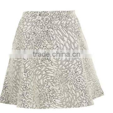 OEM/Wholesale High Quality Cotton/spandex Printing Women Cotton Printed Skirt photo-3
