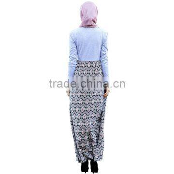 Modest Muslim Islamic Clothing Long Sleeve Hijab Dresses for Women photo-4