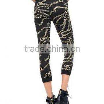 Hot Sale Sport Stylish Body Building Wear Printed Leggings For Women photo-3