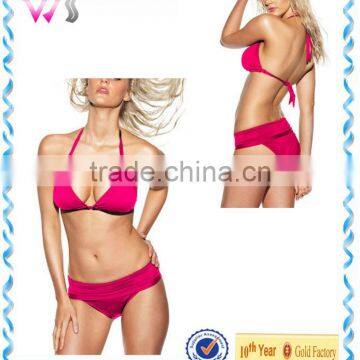 Sexy Fashion Woman Red Sexy Young Tiny Bikinis Swimwear