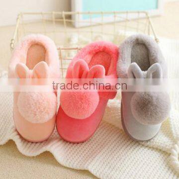 Baby Child Unginned Cotton Mop Slippers photo-2
