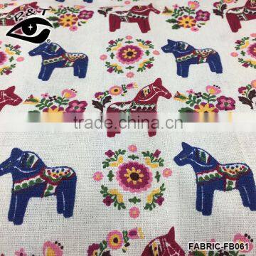 Handmade Linen Striped Cotton Fabric Canvas Cloth Patchwork Decoration Groceries Printed Fabric For Sewing Cut Home Supplies photo-3