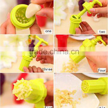 Kitchen Ginger Garlic Manual Press Twist Cutter Crusher Grinding Grater Planer Slicer Mini Cooking Tool KC1402 photo-5