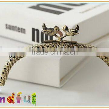 Wholesale Bird Head Kiss Lock Handicraft Supplies Metal Purse Frames photo-3