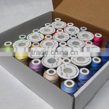 Hot Sale 40 Brother Colors Series 100% Polyester Machine Embroidery Thread Filament For Brother Janome ,500m*40 Kit , Best Deals photo-4