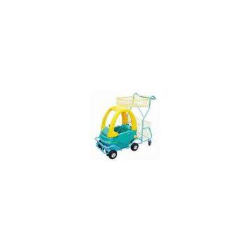 Attractive plastic Supermarket Shopping Trolleys Kids Trolley Series HBE-K-1