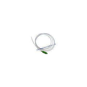 OEM G.652D White Fiber Optic Pigtail Simplex For Telecommunication Network