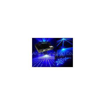 2W Blue DJ Laser Lights With High Speed Optical Scanner For Store Decor