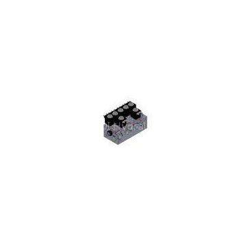 Professional G3/8 Oil Port Hydraulic Manifold Block With 3/4 - 16UNF Cavity