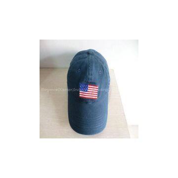 American Flag Needlepoint Hat photo-2
