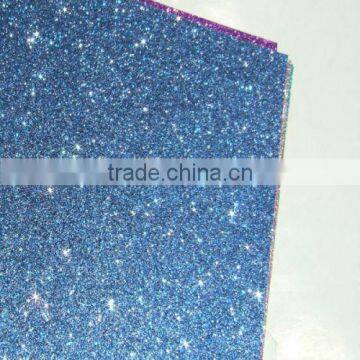 Colorful glitter paper for craft cups and notebook decoration