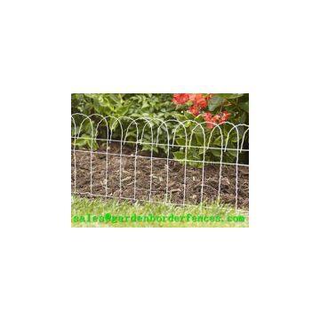 Scroll Top Garden Border Fence