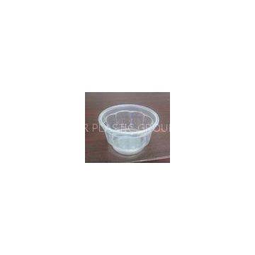 130ml Round Disposable Dessert Cups Eco Friendly / 70 Degrees