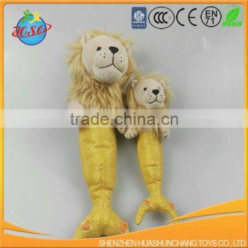 Plush mermaid lion toy / cartoon figure mermaid doll