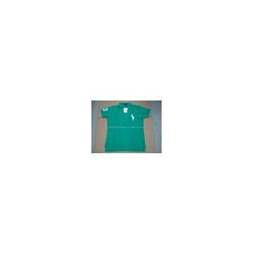 75% off Discount Men's Polo Shirt, Big Pony, #3, Green, Short Sleeve, Size M