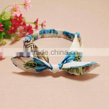 New Arrival custom design big bowknot baby headbands manufacturer sale