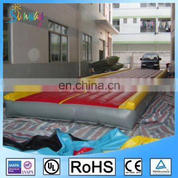 SUNWAY Inflatable Race Track for Sale Exercise Equipment Gym Air Mat Track Matress