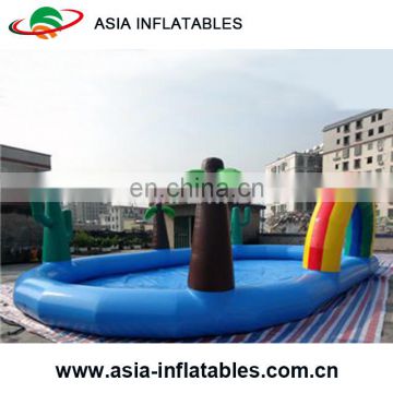 Inflatable Pond/Pool With Cocoa Tree