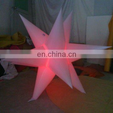 decoration inflatable star inflatable lighting for party