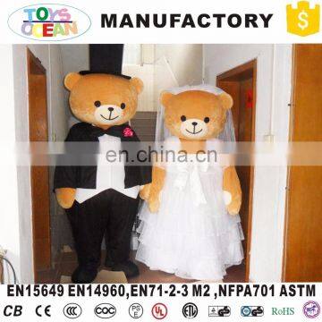 hot furry animal costume Bear adult plush animal mascot costume