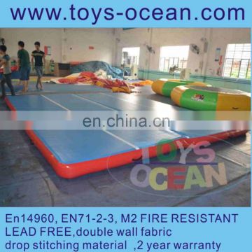 inflatable gym mat/inflatable jumping mat/gymnastics mats for sale