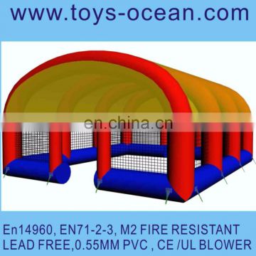 customized outdoor inflatable tent,large inflatable paintball tent,large inflatable fair tent