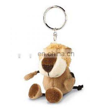 Promotional toys 12cm toys lion keyring