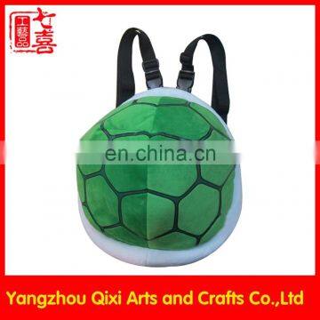 China wholesale plush sea turtle shell backpack