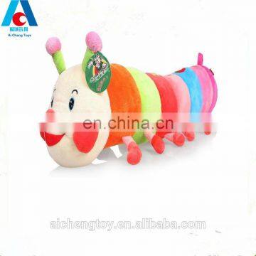 custom company made kids toys cute plush caterpillar