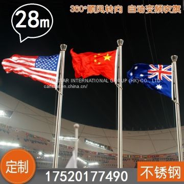 Stainless steel flagpole customization -- Stainless steel light pole customization