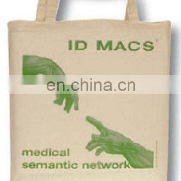 100% cotton durable grey cloth printing bag