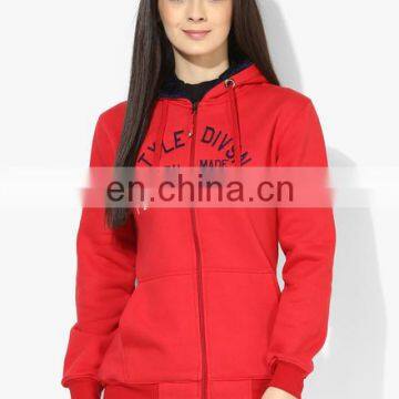 100% cotton hoodies for women in bulk