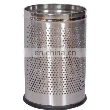 Stainless steel Office Dustbin