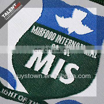 Custom Individual Design Weaving Label Patch Woven Badges for Garment photo-4