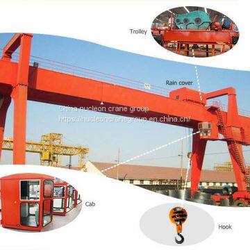 Construction Crane Electric Double Girder Gantry Crane photo-4
