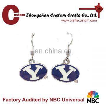 Promotional Wholesale cheap Custom Souvenir earrings as gifts