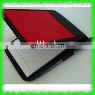 mini writing notepad with hard cover