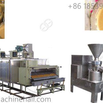 High quality sesame grinding production line for sale in factory price sesame butter making machine supplier China